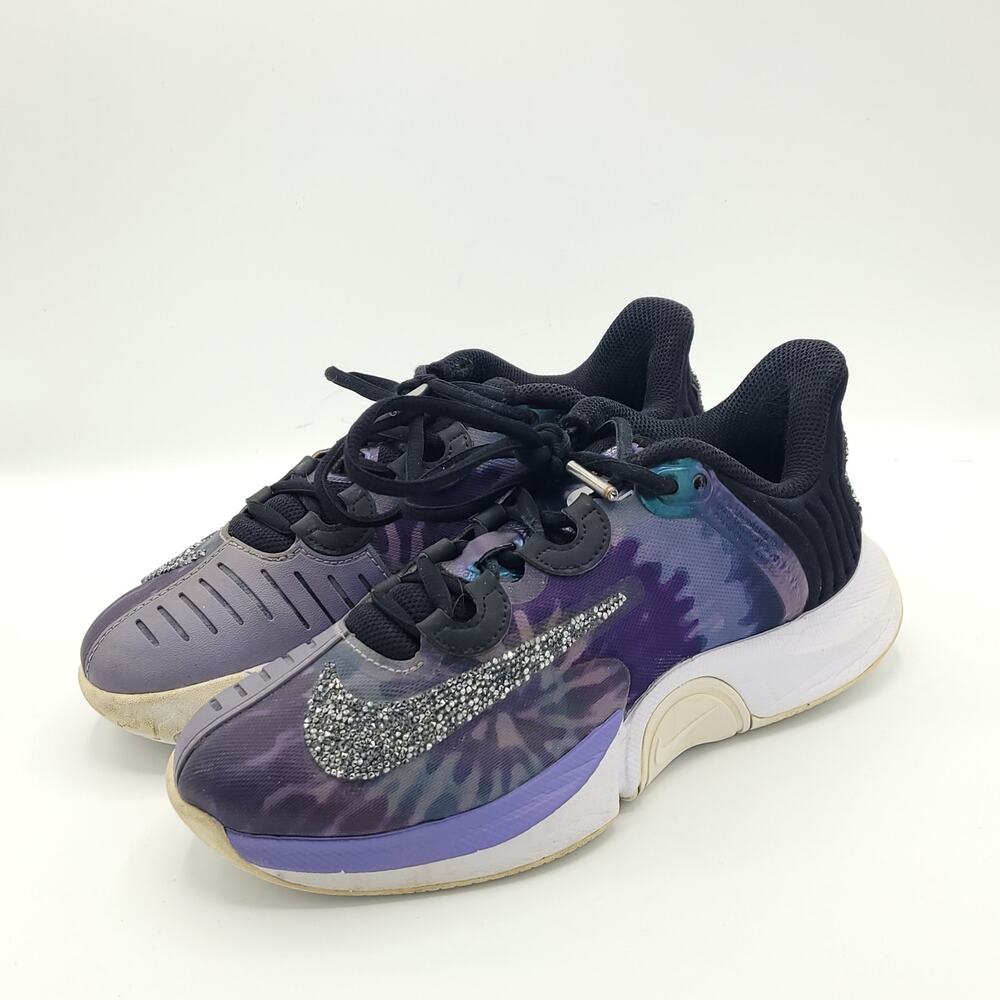 Nike x Naomi Osaka Court Air Zoom GP Turbo 'Tie Dye Purple' women's size 6